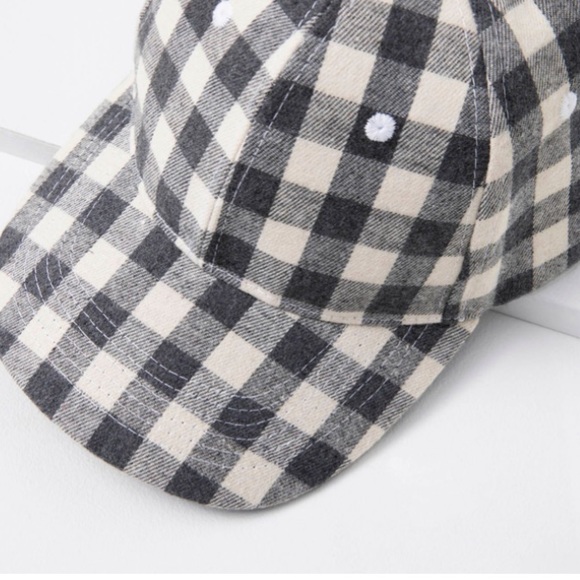 NWT COCUS POCUS Buffalo Check Baseball Cap - Picture 3 of 4
